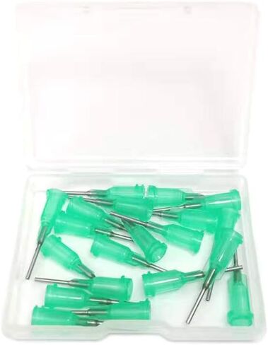 20 Pack - 22 Ga 1/2 Inch Blunt Tip Dispensing Needle with Luer Lock,Blue,20 Pack… in Saudi Arabia
