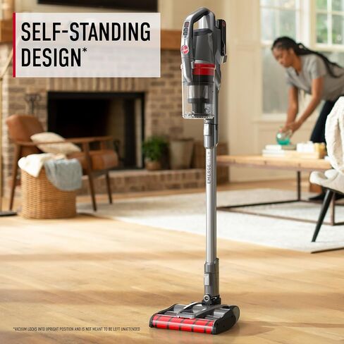 Hoover ONEPWR WindTunnel Emerge Cordless Lightweight Stick Vacuum Cleaner, BH53600V, Silver in Kuwait
