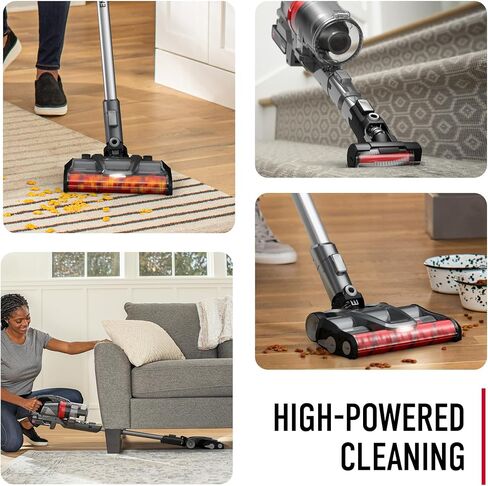 Hoover ONEPWR WindTunnel Emerge Cordless Lightweight Stick Vacuum Cleaner, BH53600V, Silver in Kuwait