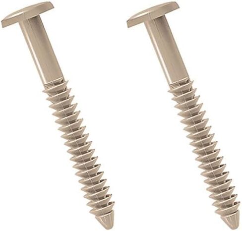 Ekena Millwork LVSL0006MB 3" Lifetime Vinyl Shutter-Lok's, Midnight Blue (6/Bag), 6 Count (Pack of 2) in Kuwait