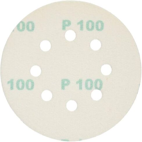 DEWALT DW4314 5-Inch 8 Hole 220 Grit Hook and Loop Random Orbit Sandpaper (25-Pack) in Saudi Arabia