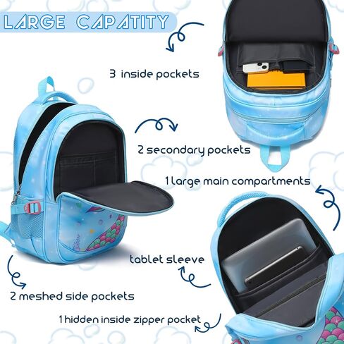 BLUEFAIRY Kids Backpack for Boys Kindergarten Primary School Bags Elementary Preschool Bookbags Back to School Gifts Large Campartments Mochilas para Escolares Niños 17" Red in Saudi Arabia
