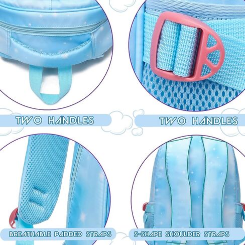 BLUEFAIRY Kids Backpack for Boys Kindergarten Primary School Bags Elementary Preschool Bookbags Back to School Gifts Large Campartments Mochilas para Escolares Niños 17" Red in Saudi Arabia