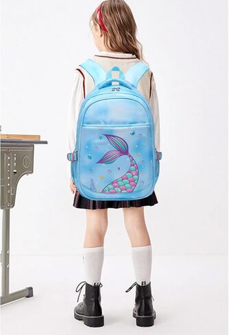 BLUEFAIRY Kids Backpack for Boys Kindergarten Primary School Bags Elementary Preschool Bookbags Back to School Gifts Large Campartments Mochilas para Escolares Niños 17" Red in Saudi Arabia