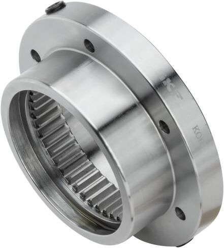 SKF #1100 Steel Taper Grid Horizontal Coupling - Complete Set - Including 2 Covers, 2 Hubs and Mounting Parts - 4632 lbft Nominal Torque - 4,21 inch Max bore - 2440 Max Speed in Saudi Arabia
