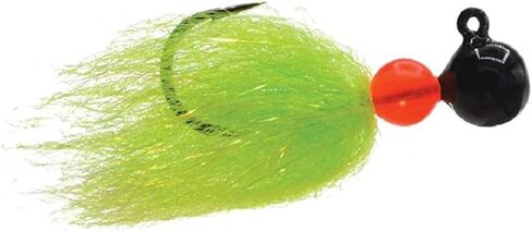 Mustad Sink It Series Jig Black-Anadro Green Chartreuse 1/8oz in Saudi Arabia