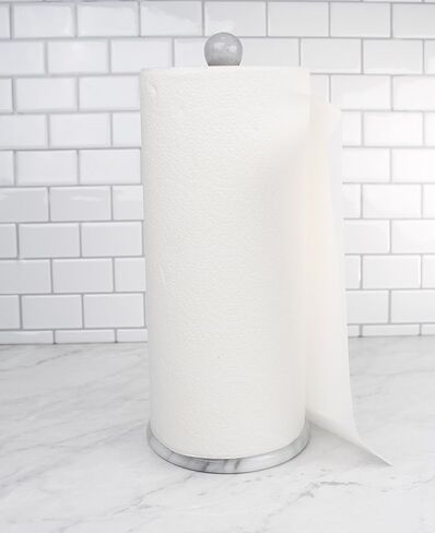 حامل مناشف ورقية على سطح الطاولة من مجموعة المطبخ الدولية من RSVP، رخامي 5.13 × 12.75 in Kuwait