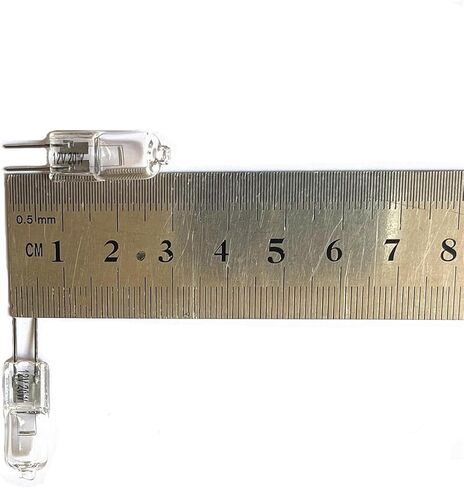 Q20/G4/CL/12V,10 Watt,T3 JC Type,12 Volt,Clear,G4 Bi-pin Base,Halogen Light Bulb(20 Pack) in Saudi Arabia