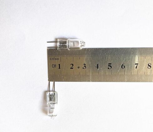 Q20/G4/CL/12V,10 Watt,T3 JC Type,12 Volt,Clear,G4 Bi-pin Base,Halogen Light Bulb(20 Pack) in Saudi Arabia