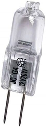 Q20/G4/CL/12V,10 Watt,T3 JC Type,12 Volt,Clear,G4 Bi-pin Base,Halogen Light Bulb(20 Pack) in Saudi Arabia