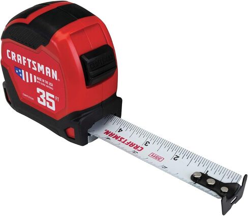 CRAFTSMAN Tape Measure, PROREACH, 25-Foot (CMHT37665S) in Saudi Arabia