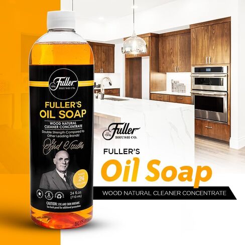 منظف ​​طبيعي للخشب والصابون الزيتي من فولر - قوة مزدوجة - يصنع 24 جالونًا من الخشب ومنظف طبيعي متعدد الأغراض للاستخدام المنزلي والتجاري in Kuwait