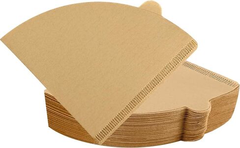 Coffee Filter, Cone Coffee Filters 2, Pour Over Coffee Filter for v60 Coffee Dripper and Drip Coffee Maker, 1-4 Cup, 100 Count, Disposable Natural Unbleached Size 02 Coffee Filters in Kuwait