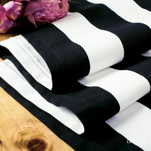 Letjolt Striped Place Mats Set of 4 Cotton Placemats Farmhouse Party Table Decor Dining Table Place Mats for Kitchen in Kuwait