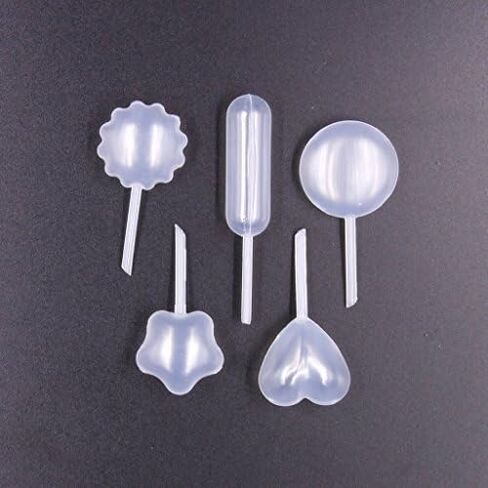 EKIND Plastic Squeeze Transfer Pipettes Suitable for Chocolate, Cupcakes, Strawberries, Ice Cream, Cakes, Children's Painting, Kitchen (4ml, Pack of 100) in Kuwait