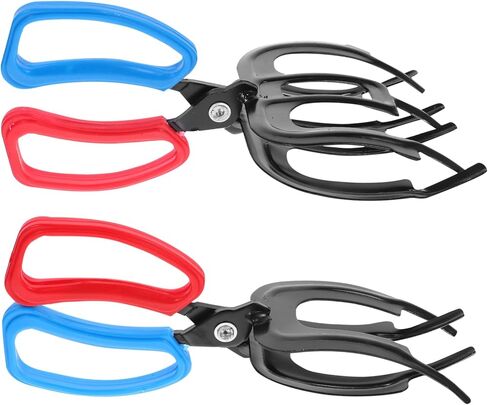 GANAZONO 4PCS Metal Fish Culling System Fish Gripper Fish Catch Fishing Tool Fish Scales Grip Grabber for Anglers 3-Claw in Saudi Arabia