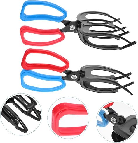 GANAZONO 4PCS Metal Fish Culling System Fish Gripper Fish Catch Fishing Tool Fish Scales Grip Grabber for Anglers 3-Claw in Saudi Arabia