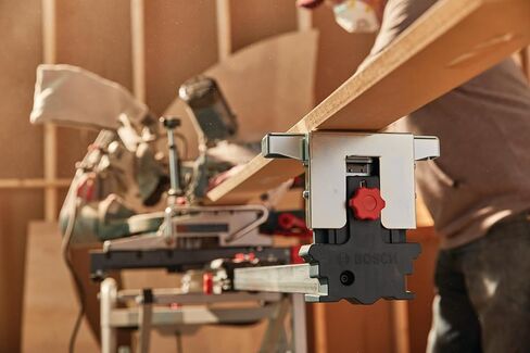 Bosch T4B Portable Gravity-Rise Miter Saw Stand with Wheels, 18' Material Capacity in Saudi Arabia