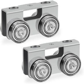 P2750-EG 4 Wheel Light Duty Trolley Assembly for Use with All 1-5/8" P1000, P1001, P5000, P5001, P5500, P5501 or Taller Strut Channel, Unistrut, Superstrut (2PACK)