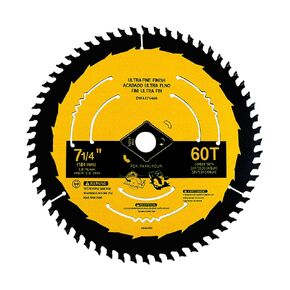 2-Pack 10in 40T/60T Table Saw Blades Compatible with Dewalt Table/Miter Saw Blade DWA-110CMB 10 in Saw Blade for Table Saw Replace for DWA11040/DWA11060 Fine Finish