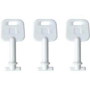 (3) Dispenser Keys for Merfin 59002 Key for 1002MM, 1003MM, 1002 towels or moist towelettes Dispensers (3)