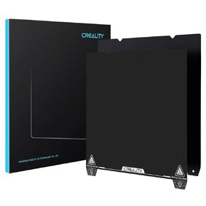 Creality K1 Bed PEI Build Plate Kit, 235x235mm Textured Removable Magnetic Flexible Spring Build Surface Heat Resistance Heated Bed Plate for K1/Ender 3 V3 SE/Ender 3 V2 Neo/Ender 3 Neo/Ender 3 S1
