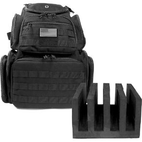 K-Cliffs Tactical Lockable Range Backpack with Free USA Patch