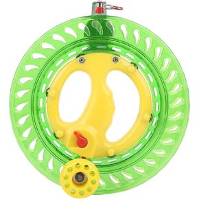 Fishing Line Reel, ABS Multifunction Hollow Design Sea Fishing Wheel Hand Wire Wrapping Fly Line Fishing Reel Accessory for Fishing in Rivers Lakes Streams Creeks