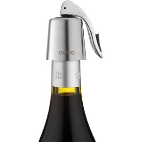 Wine Bottle Stopper, Wine Stopper with Silicone Wine Toppers Stopper Reusable Wine Saver, Wine Cork Superior Leak-Proof Keeps Wine Fresh Best Gift Accessories, Black 12 pack