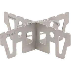 Titanium Cross Stand for Alcohol Stove Portable Lightweight (6216)