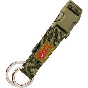 Rough Enough Tactical Keychain Clip Key Ring Holder Car Key Chain Heavy Duty Buckle Web Loop for Travel Luggage Outdoor