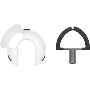 KitchenAid KSMBLPS Stand Accessories Mixer Accesorie, Bowl Lift, Other & KDF7B Double Flex Edge Beater for Select Bowl-Lift Stand Mixers, Silver