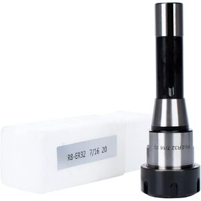 MT2 ER32 Collet Chuck Set with 11 PCS ER32 Collets, 1PCS MT2 Bridgeport Shank Holder & 1 PCS Wrench