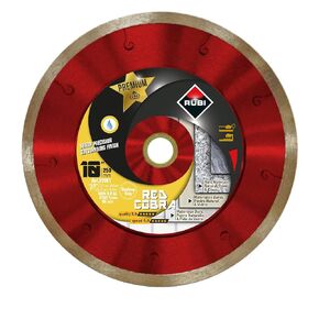 Premium Diamond Blade Red Cobra Wet 7" | Ideal for Cutting Porcelain, Ceramic, Glass, Marble, Granite, Natural Stone.