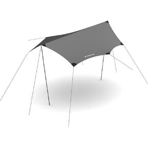 HEIMPLANET Original | Dawn Tarp M Shelter | Tent Tarp with 5000Mm Water Column | Supports 1% for The Planet (Grey)