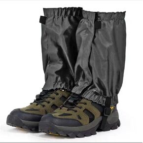 Leg Gaiters, Waterproof,Lightweight and Adjustable, Snow Boot Gaiters, for Men and Women Hiking, Walking, Hunting, Backpacking,Skiing, Mountaineering