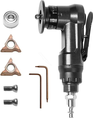 2-in-1 Mini Air Chamfer Tool for Chamfering and Round Cornor on Metal, Arc Corner 45 Degree Pneumatic Beveling Trimming Deburring Machine in Saudi Arabia