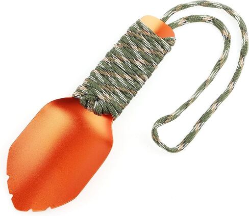 Ultralight Titanium Camping Trowel Backpacking Trowel Portable Hiking Trowel Garden Trowel Small Potty Shovel Deuce of Spades Trowel for Outdoor Campsite Use in Saudi Arabia