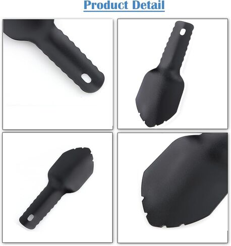 Ultralight Titanium Camping Trowel Backpacking Trowel Portable Hiking Trowel Garden Trowel Small Potty Shovel Deuce of Spades Trowel for Outdoor Campsite Use in Saudi Arabia
