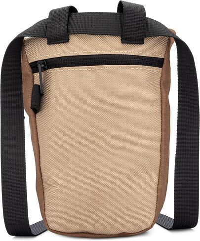 Del Cerro - Chalk Bag for Rock Climbing, U-Shaped Chalk Bucket with Zippered Pocket, Drawstring, Abrasion-Resistant Fabric, Perfect Gear for Indoor/Outdoor Climbing Bouldering in Saudi Arabia