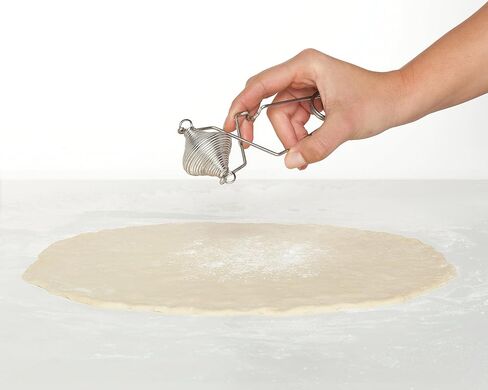 منفضة الدقيق للخبز من السيدة أندرسون بمقبض، من الفولاذ المقاوم للصدأ، سعة 9 أونصة in Kuwait