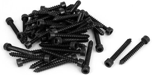 uxcell 2mm x 10mm Threaded Carbon Steel Hex Head Self Tapping Screws 100pcs in Saudi Arabia