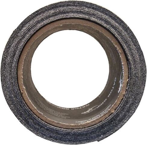 شريط لاصق عالي الجودة 60 حبيبة مضاد للانزلاق، داخلي/خارجي، رائع للسلالم والأرصفة والقوارب والمنحدرات، أسود، 2 بوصة × 60 قدم، SG3102B in Kuwait