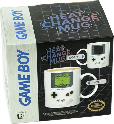 كوب قهوة Paladone Gameboy متغير الحرارة - هدية للاعبين والآباء وعشاق القهوة، 10 أونصات in Kuwait