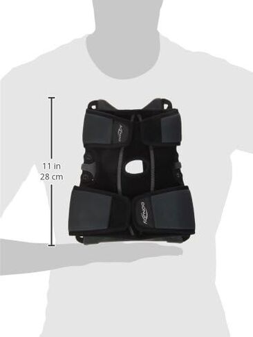 DonJoy Reaction Web Knee Support Brace with Compression Undersleeve: Grey, Medium/Large in Saudi Arabia