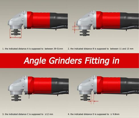 Surface Grinding Dust Shroud for Angle Grinders 115mm/125mm+Diamond Grinding Cup Wheel 125mm in Saudi Arabia