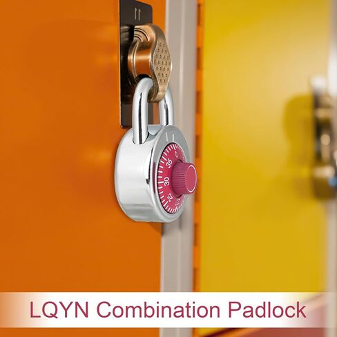 Standard Dial Combination Lock,Black Turnplate 2 in. Wide; Fixed Three Digital Combination; Pack of 24; Lock for School，Gym & Sports Locker, Toolbox, Gate, Case in Saudi Arabia