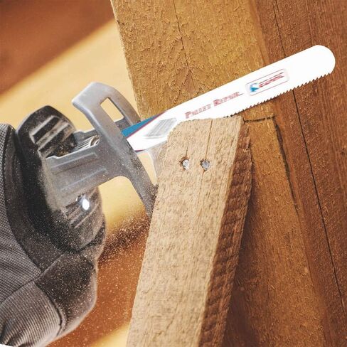 EZARC Reciprocating Saw Blades Set 9 Inch, Bi-Metal with Cobalt Nail Embedded Wood, Pallet Repair, Multi-Purpose Demolition Blades for Reciprocating/Sawzall Saws/Sabre Saws 10/14TPI (10-Pack) in Kuwait