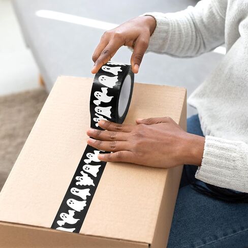 Whaline Pink Coquette Bow Packing Tape 100 Yard Sticky Clear Gift Wrapping Tape for DIY Crafts Small Business Sealing Boxes Mail Boxes Supplies in Saudi Arabia