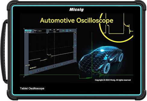 Micsig Digital Automotive Tablet Oscilloscope, 4 Channels 10.1-Inch Touchscreen 100MHz Bandwidth 1GSa/s Sampling Rate 110Mpts Memory Depth, ATO1004 in Saudi Arabia